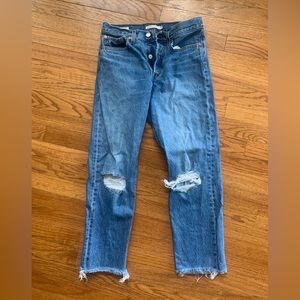 Wedgie straight Levi Jeans